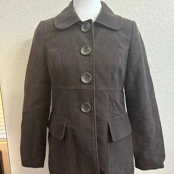 Gap Chocolate Brown Winter Jacket - Picture 1 of 4